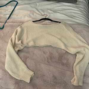 Cropped sweater